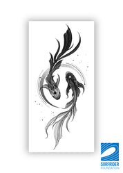 Ying Yang Koi Fish