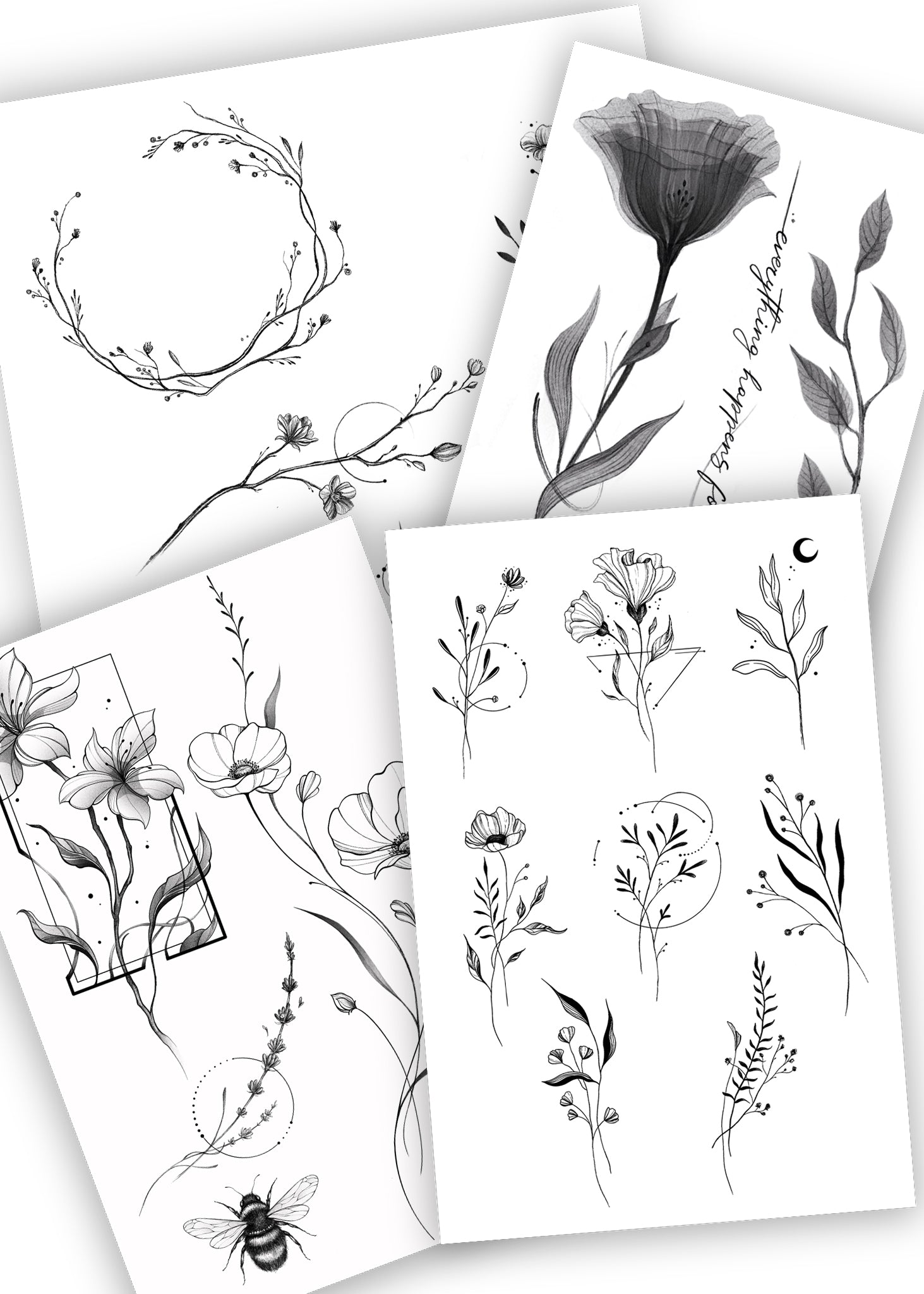 Big Floral Pack (4x)