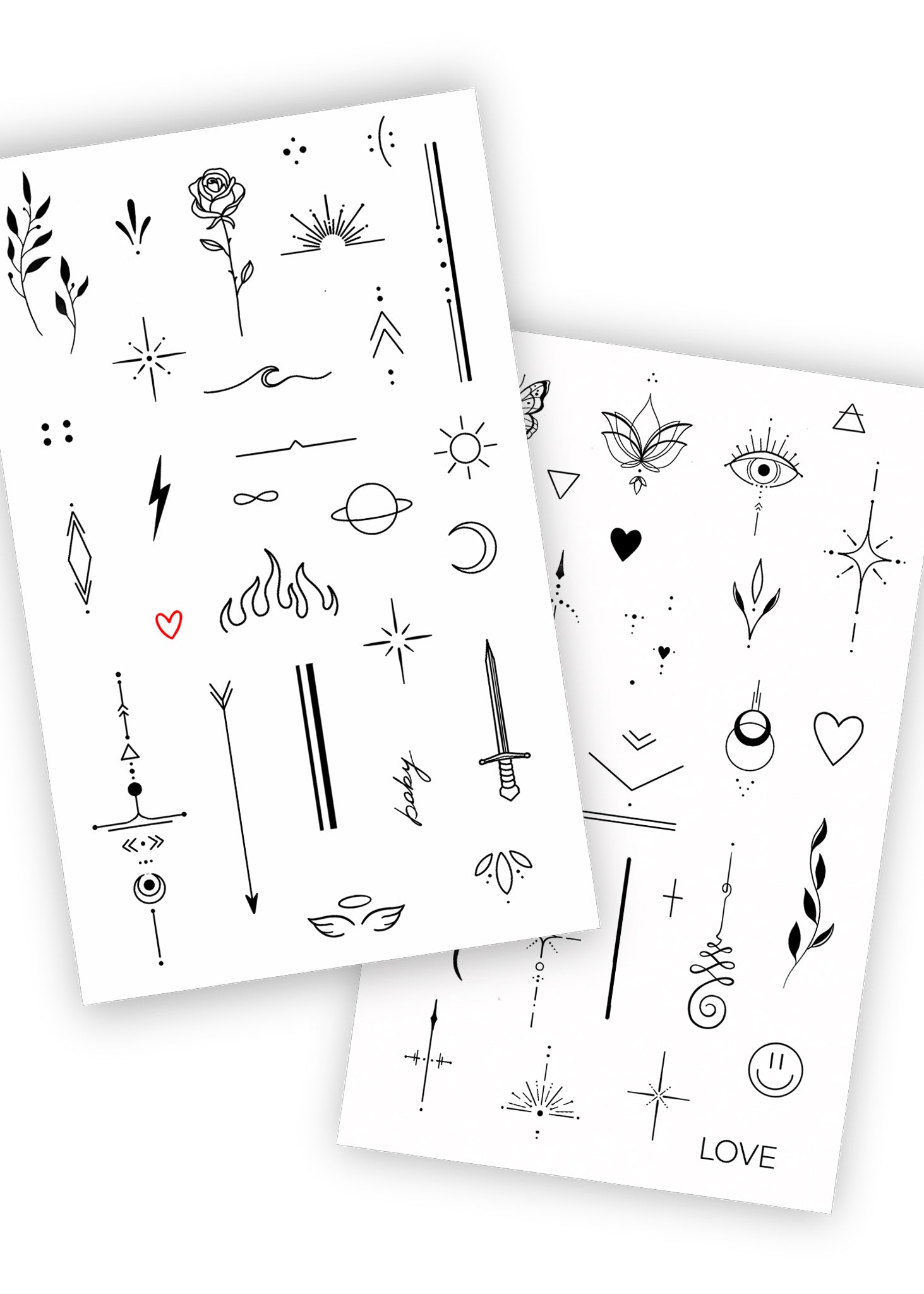 Finger Pack Tattoo Collection (2x)