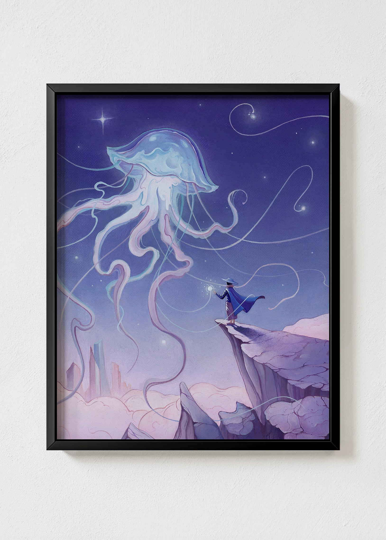 'First Contact' Original Canvas