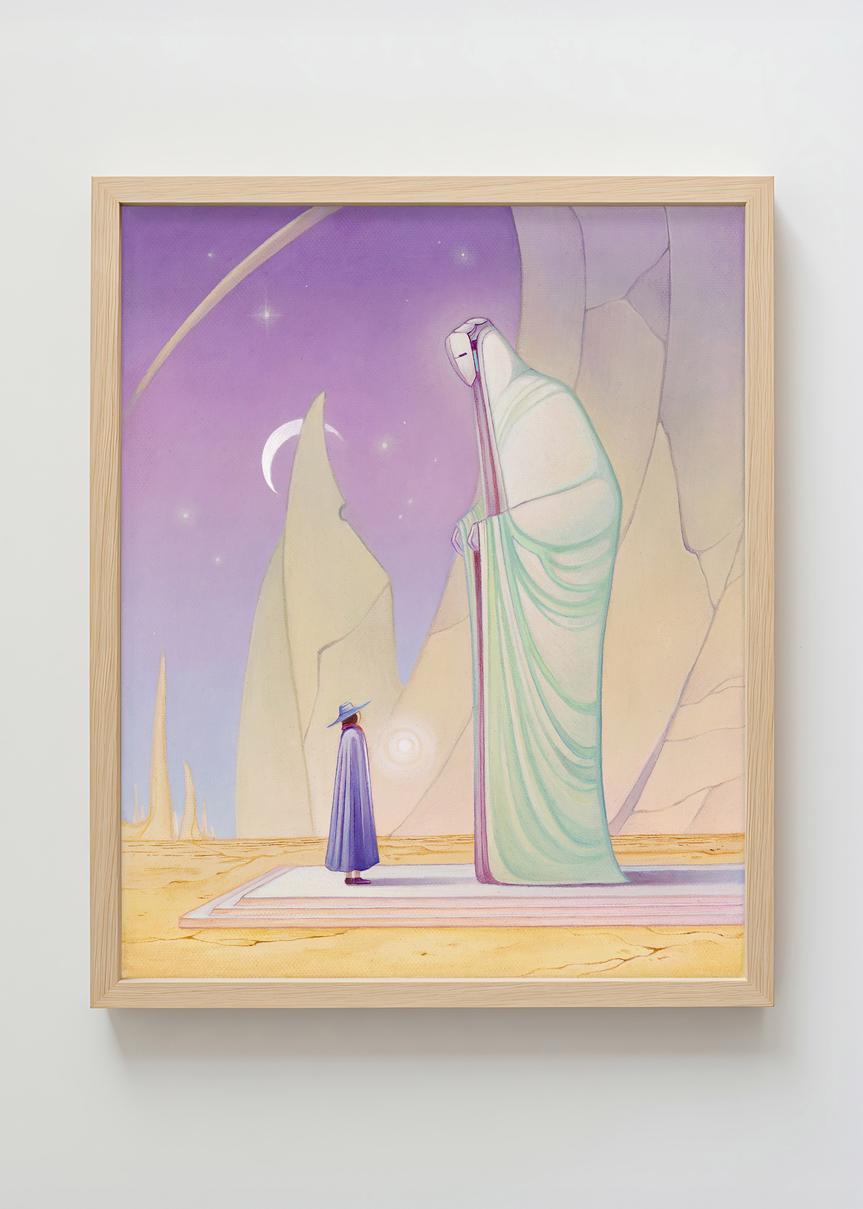 'The Guardian' Original Canvas