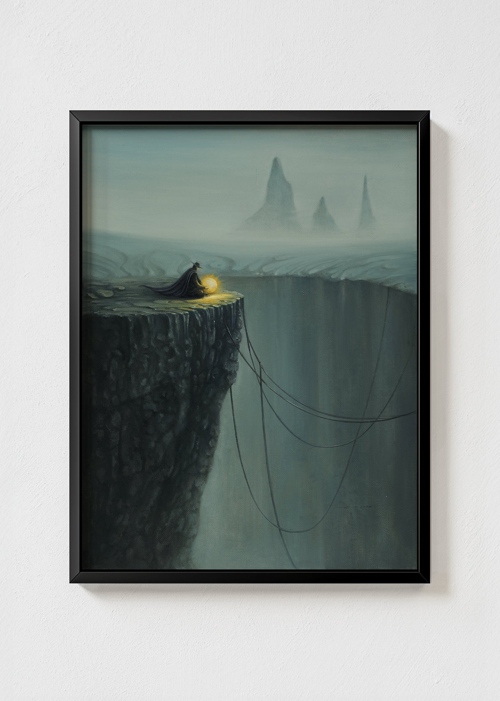 'The Edge of Silence' Original Canvas