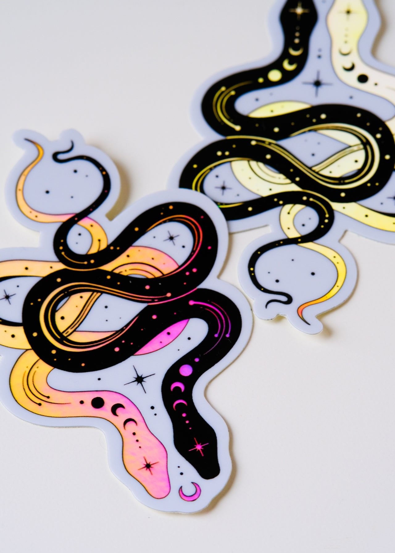 Snakes Holographic Sticker